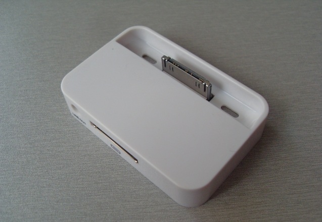 ✓ iPhone 4 cargador de sobremesa, dockingstation blanco